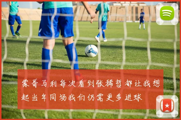 蒙哥马利每次看到张稀哲都让我想起当年同场我们仍需更多进球